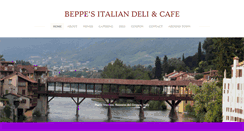 Desktop Screenshot of beppesitalian.com